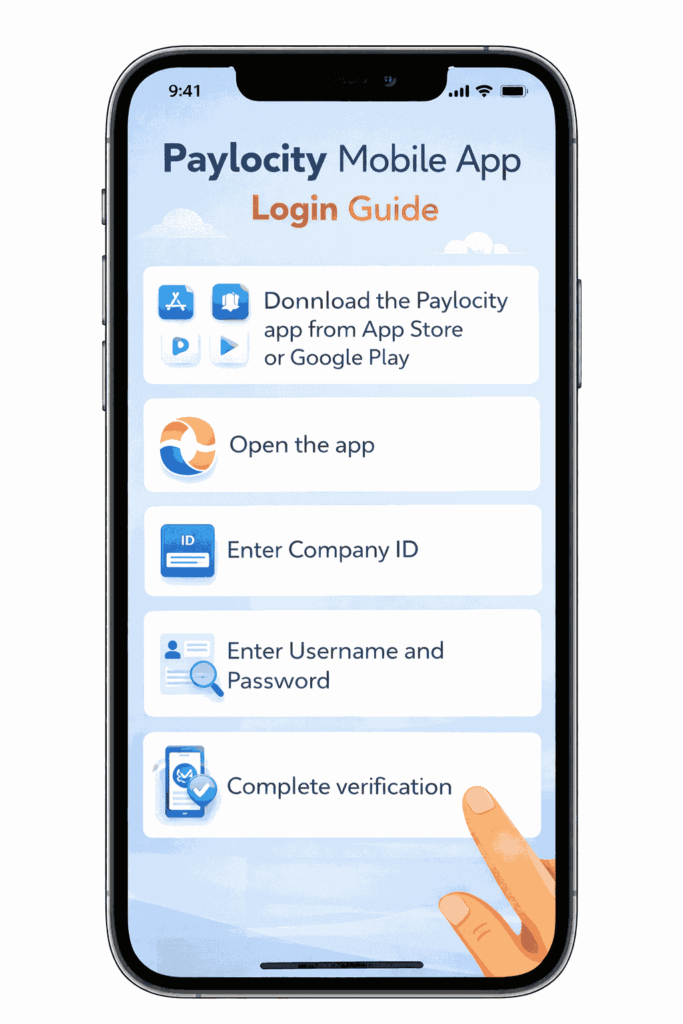 Paylocity Mobile App Login Guide