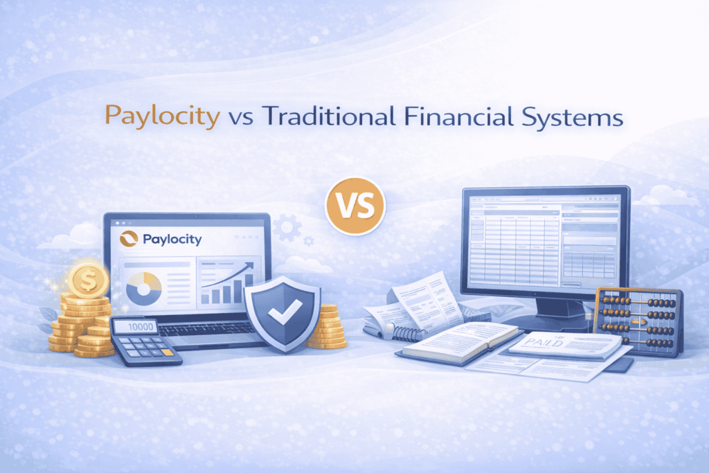Paylocity vs Traditional Financial Systems