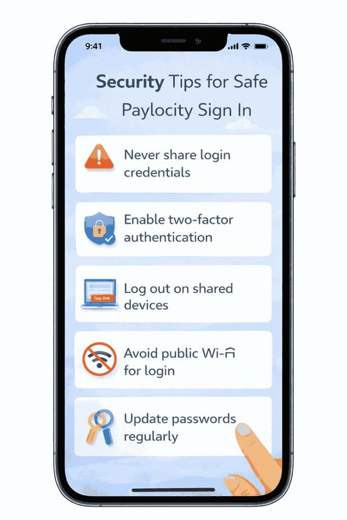Security Tips for Safe Paylocity Sign In
