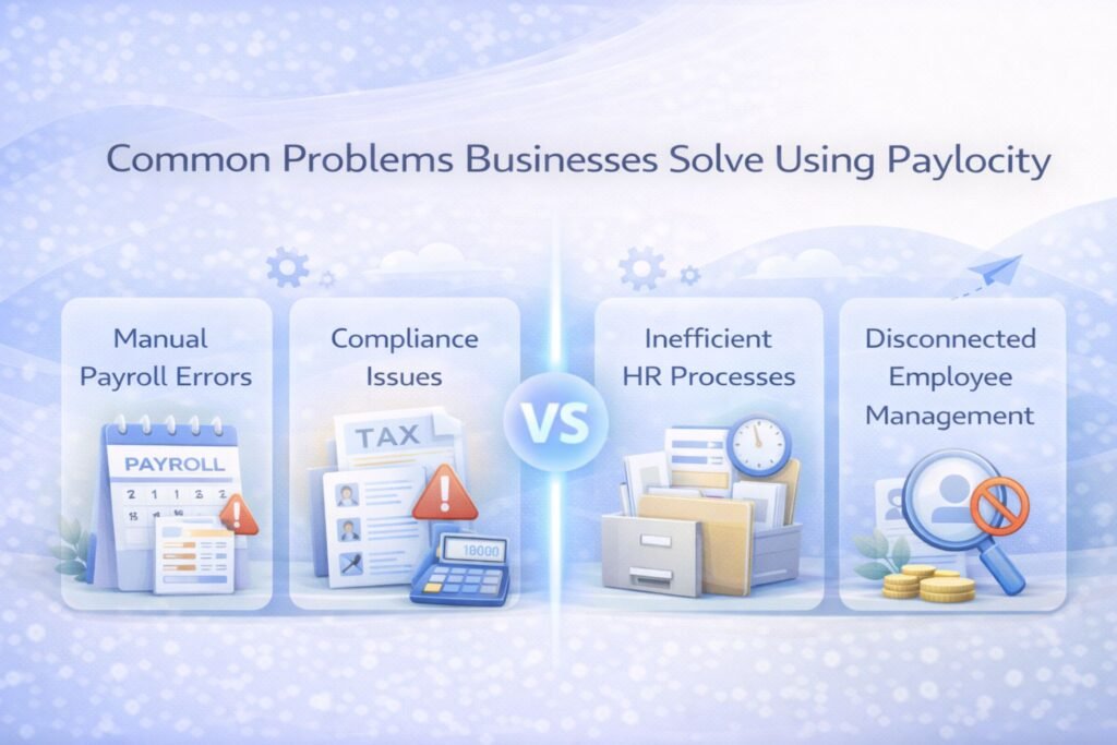 Common Business Problems Solved by Comprehensive Paylocity Services